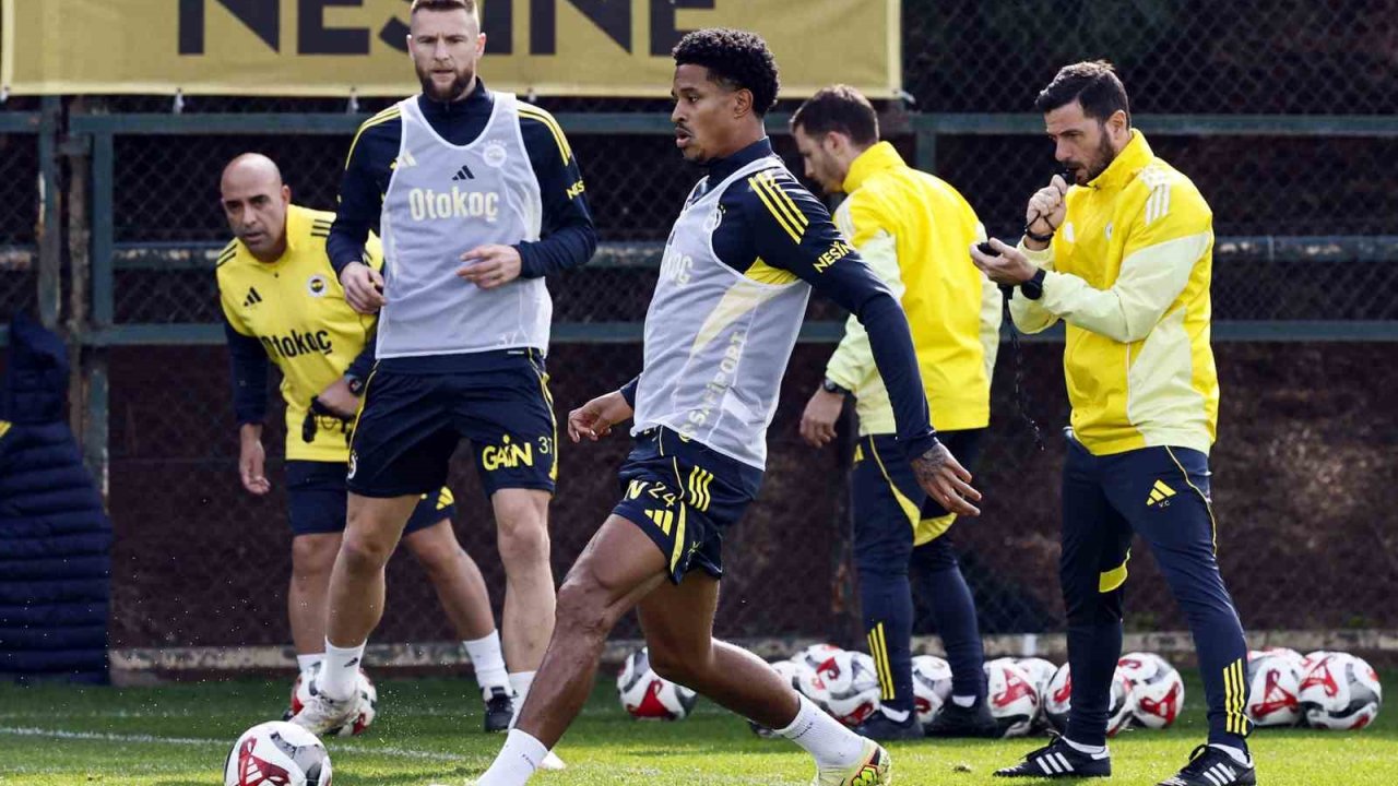 Fenerbahçe, Fatih Karagümrük maçı hazırlıklarını sürdürdü