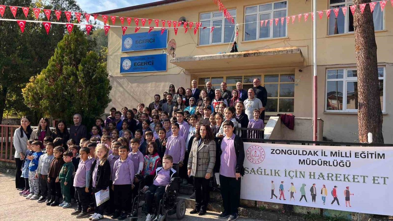 Öğrencilere sağlıklı yaşam eğitimi verildi