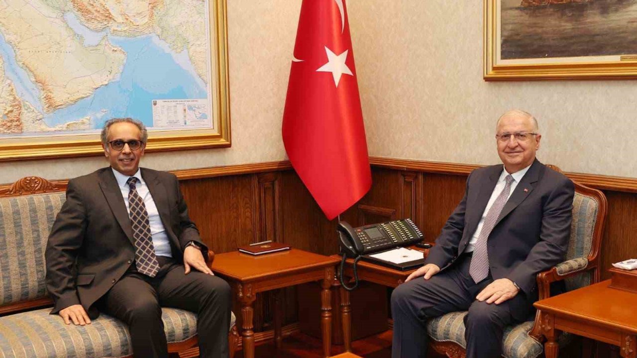 Bakan Güler Kuveyt’in Ankara Büyükelçisi al Adwani’yi kabul etti.