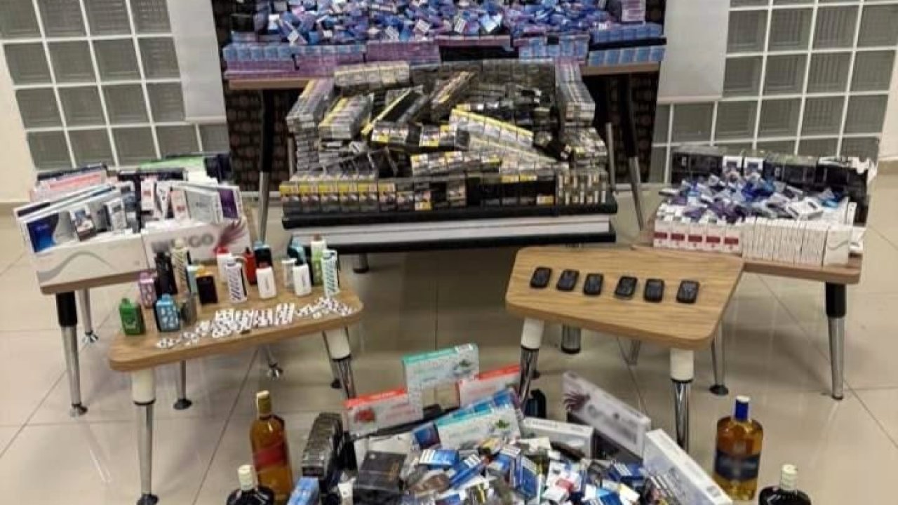 Manisa’da 4 bin 600 paket kaçak sigara yakalandı