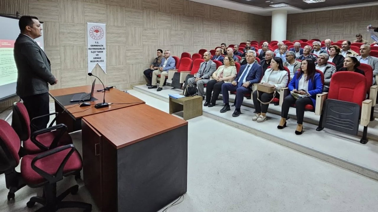 Germencik’te muhtarlar bilgilendirildi