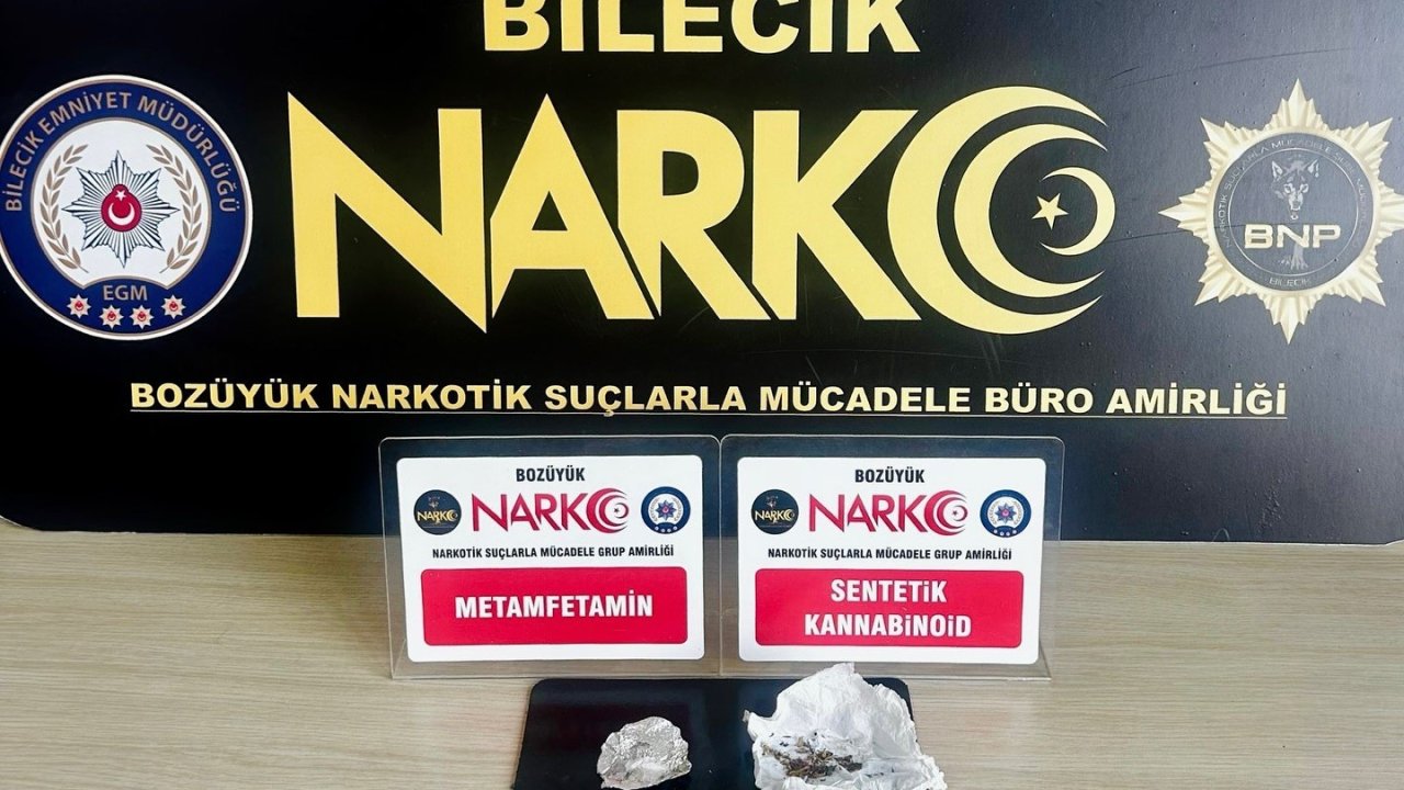 Bilecik’te uyuşturucu operasyonu: 1 şüpheli yakalandı