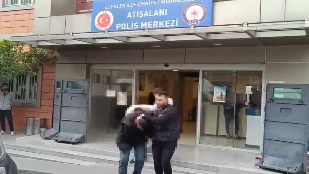 Esenler’de 24 yıl hapis cezası bulunan sahte kimlikli şahıs polislere tehditler savurdu