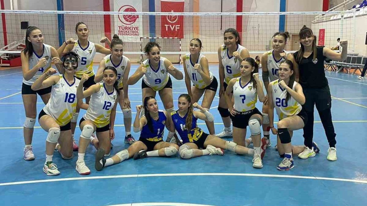 Kayseri Voleybol Kulübü Gaziantep’ten galibiyet ile döndü
