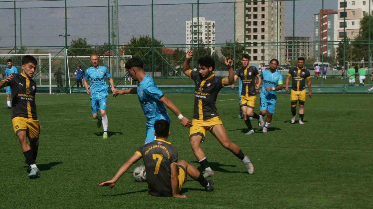 Kayseri Süper Amatör Küme’de 5. hafta geride kaldı