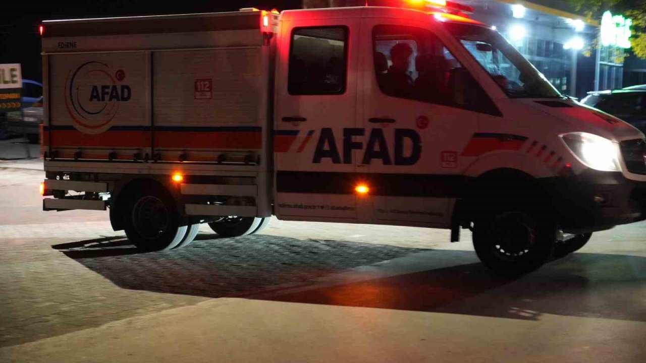 Edirne’de pastanede yangın paniği: Mahalleli sokağa döküldü