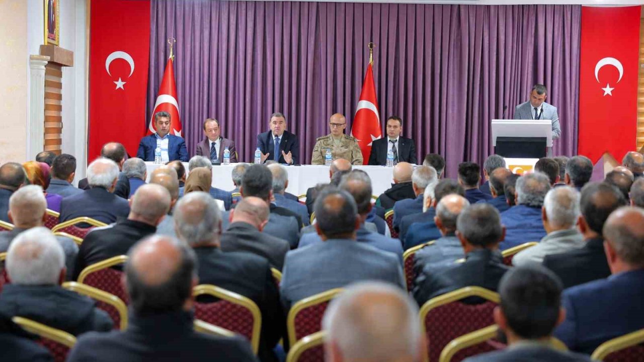 Bayburt’ta köylerin yatırım planları masaya yatırıldı