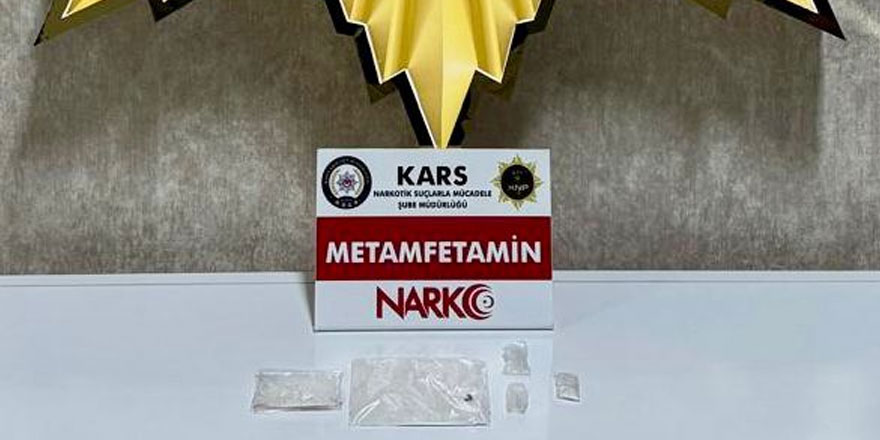 Kars'ta aparta uyuşturucu baskını