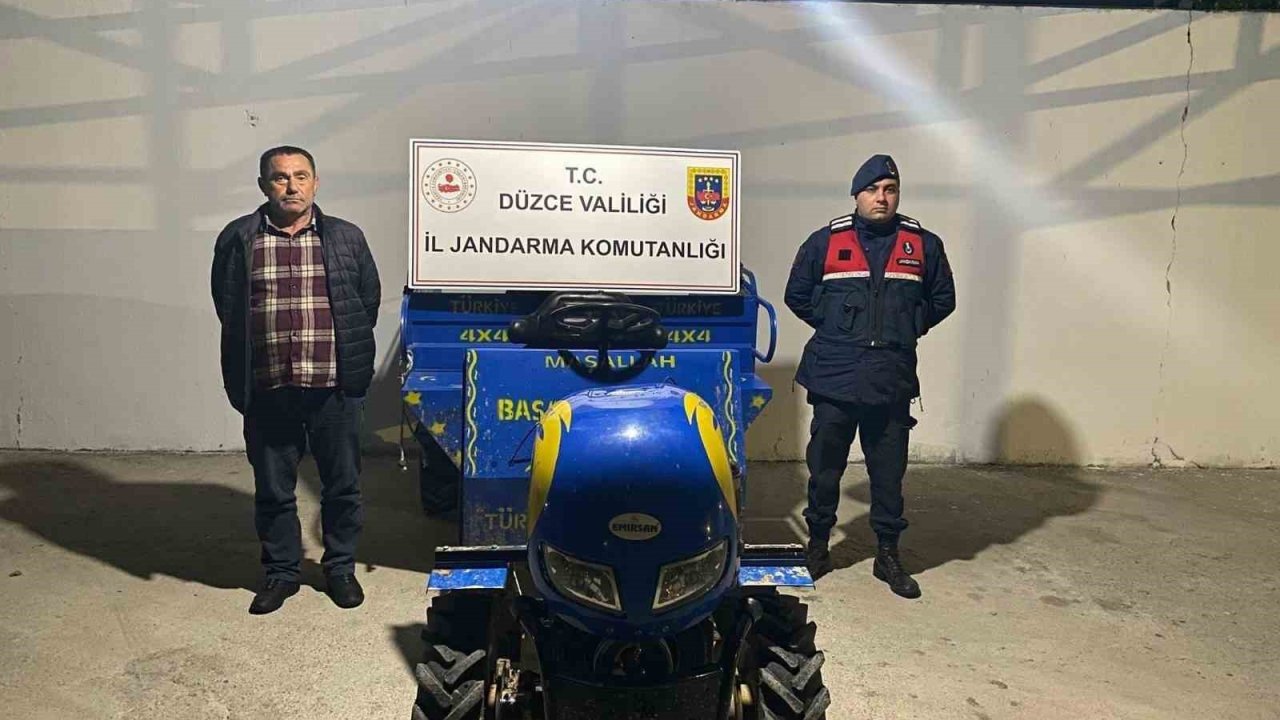 Çalınan pat pat jandarma tarafından 2 günde bulundu