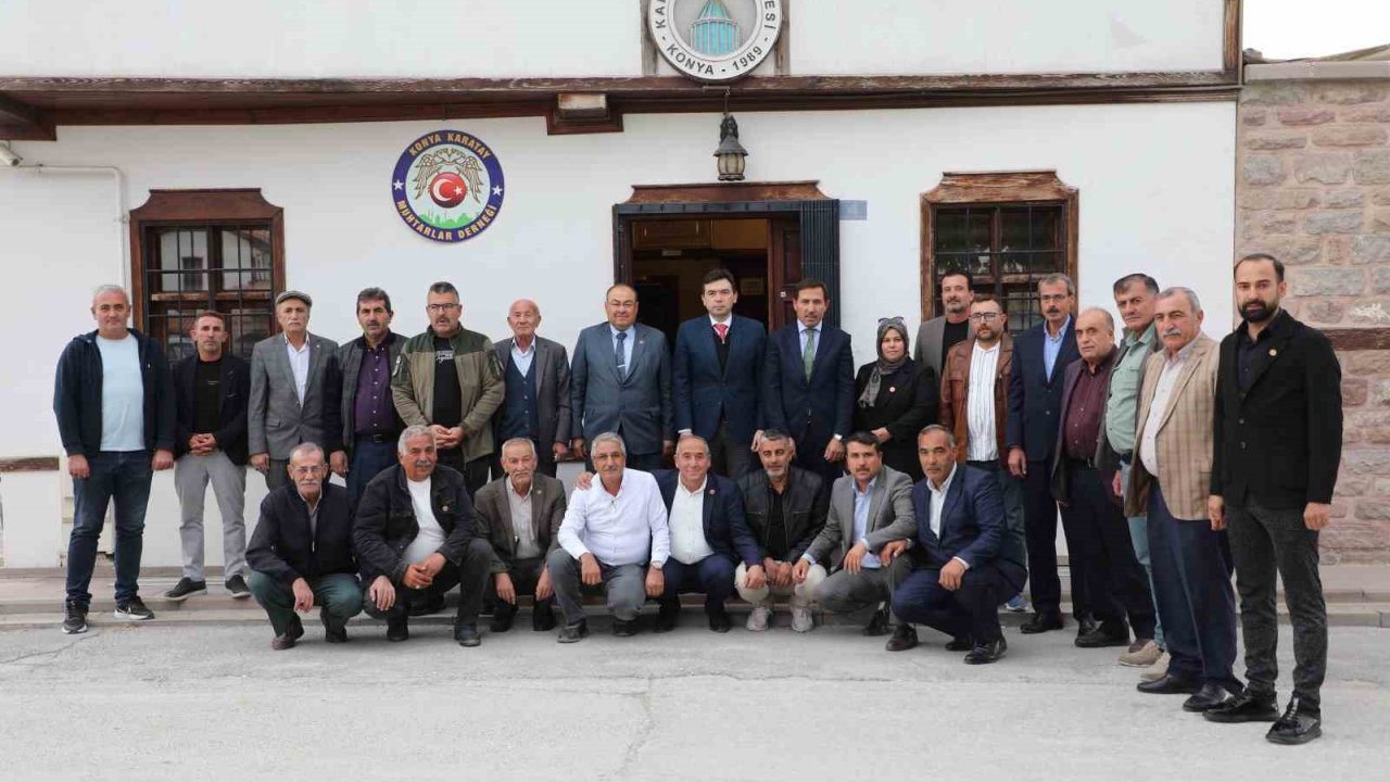 Başkan Hasan Kılca: "Geleceğin Karatay’ını inşa ederken muhtarlarımızın katkısı bizim için çok değerli"