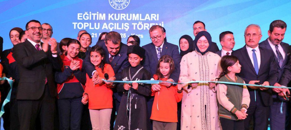 Kars’ta Eğitim Kurumları Toplu Açılış Töreni Gerçekleştirildi