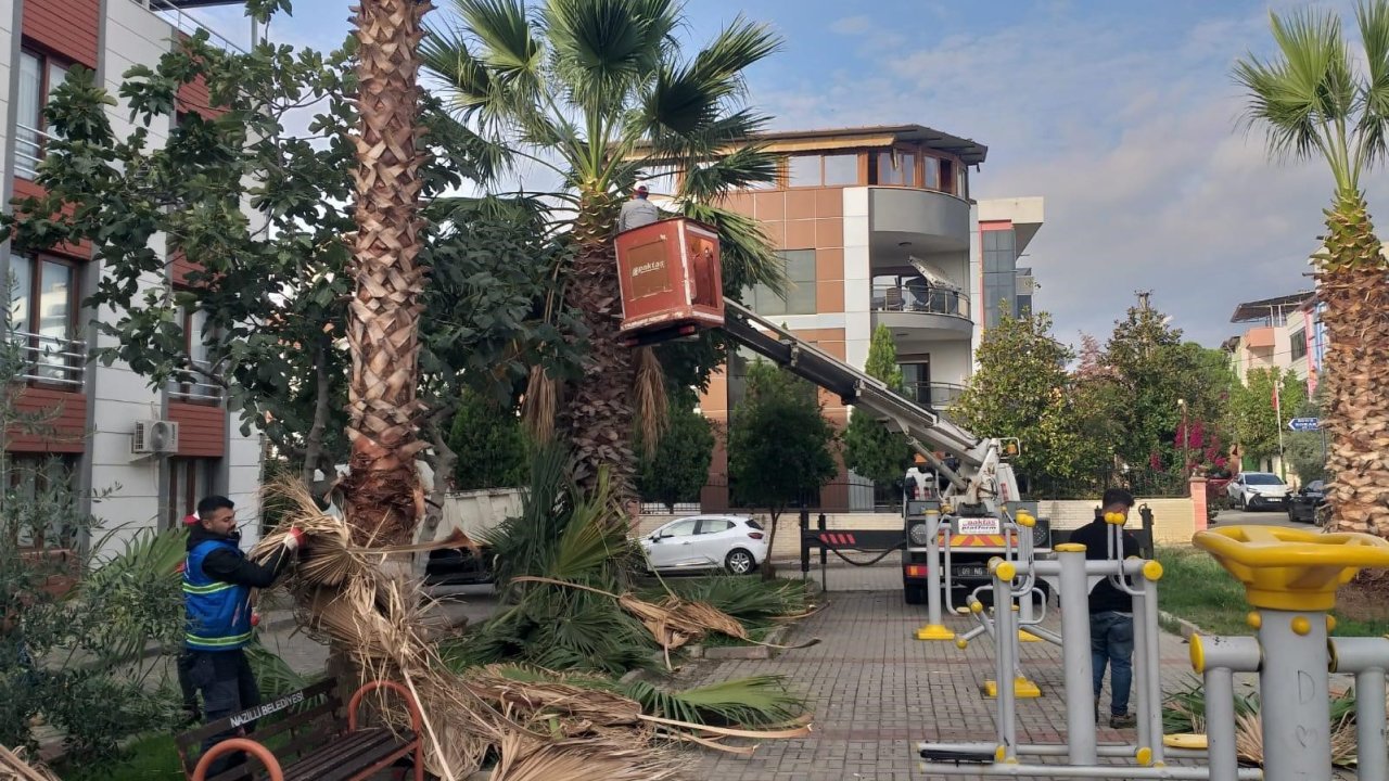 Nazilli Belediyesi’nden 12 mahallede eş zamanlı çalışma