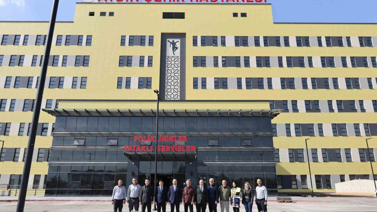 Aydın Şehir Hastanesi’nde son hazırlıklar yapılıyor