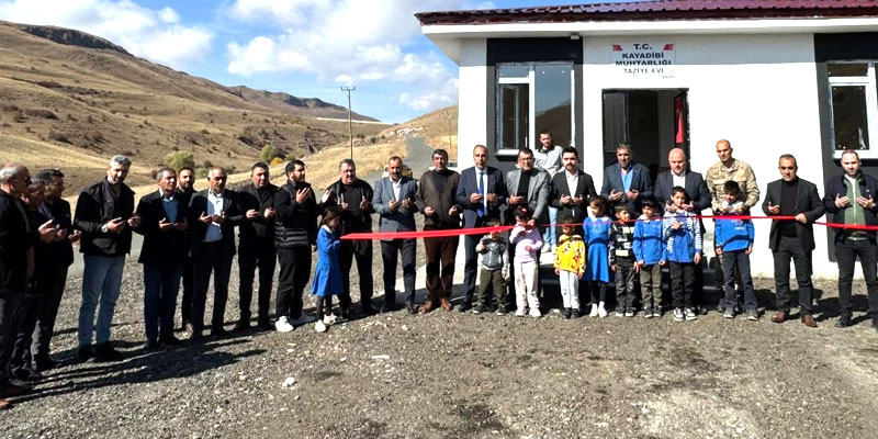 Susuz Kayadibi Köyü’nde Taziye Evi Hizmete Açıldı