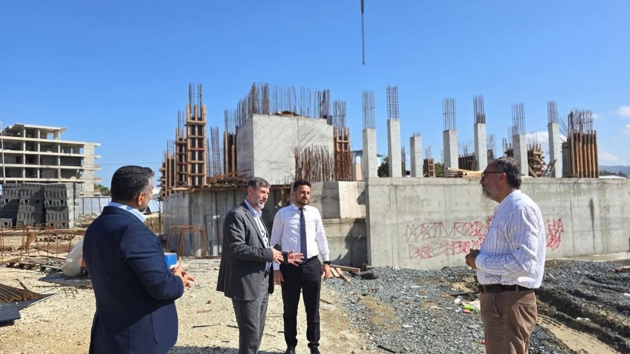 Antakya otogar caminin Ramazan ayına yetiştirilmesi planlanıyor