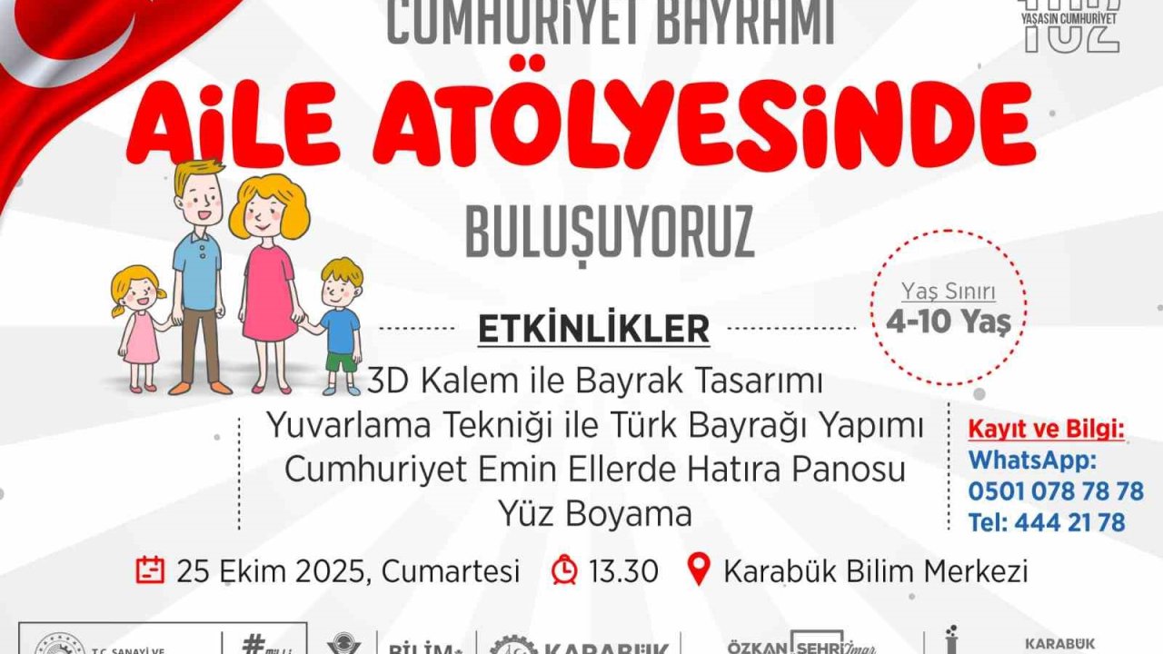 Karabük Belediyesinden 29 Ekim’e özel etkinlik