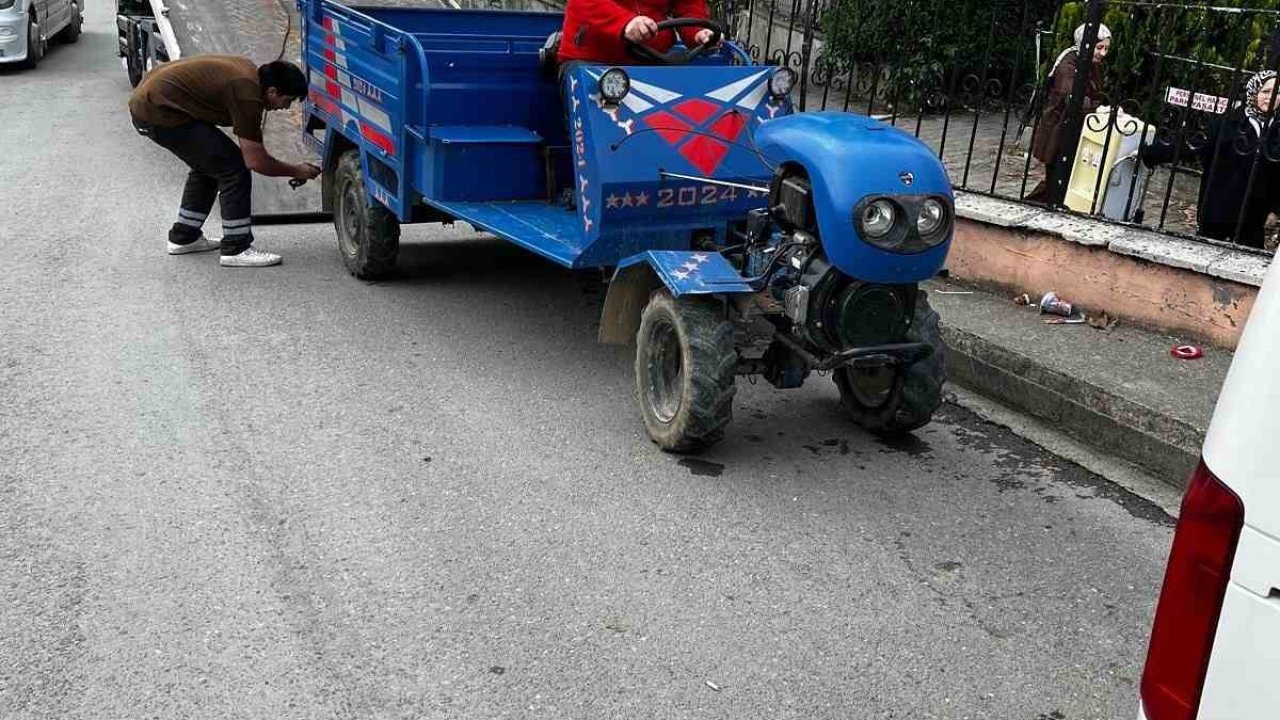 Sanayi içinde kuralsız park eden araçlar çekiliyor