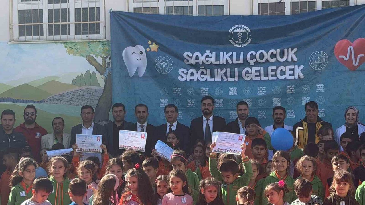 ‘Sağlıklı Çocuk, Sağlıklı Gelecek’ programı renkli görüntüler oluşturdu