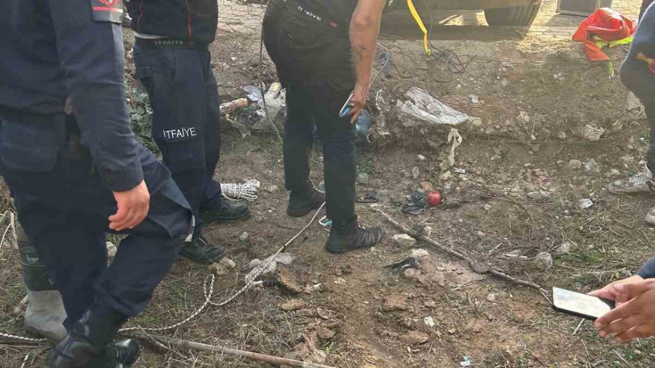 Nar toplamak isterken canından oluyordu: Kuyuya düşen çocuk kurtarıldı