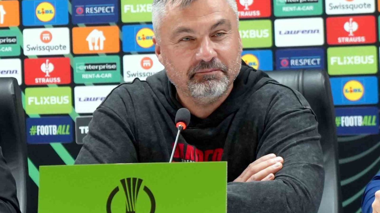 Reis: "Konferans Ligi’ndeki hedefim, bir sonraki maçı kazanmak"