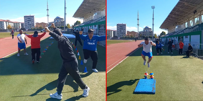 Kars GSB Engelsiz Spor Okulları katkı sağlamaya devam ediyor