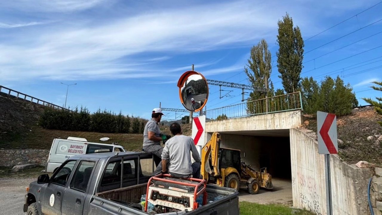 Bayırköy’de trafik güvenliği için kritik önlem