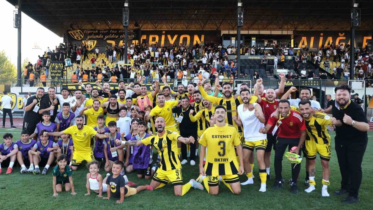 Aliağa FK’nın konuğu Yeni Mersin İdman Yurdu