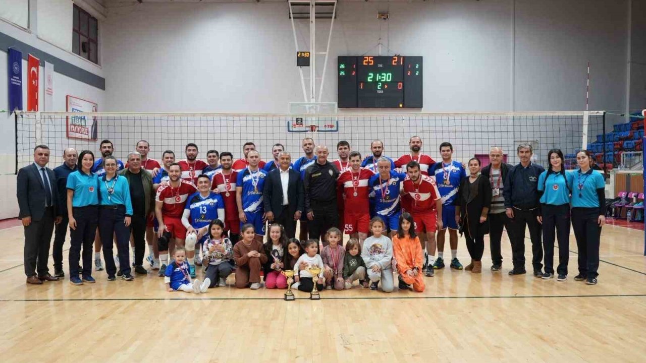 Kamu spor oyunları’nda voleybol heyecanı sona erdi