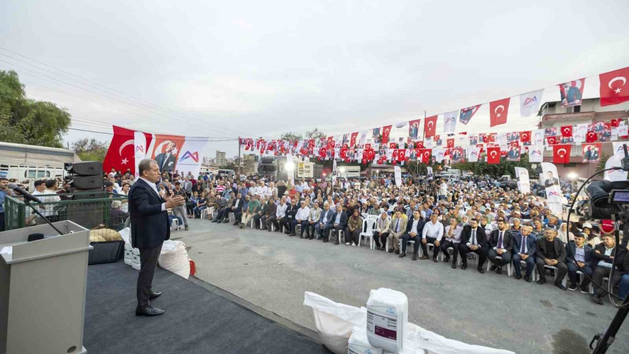 Mersin’de üreticiye 85 milyon liralık destek