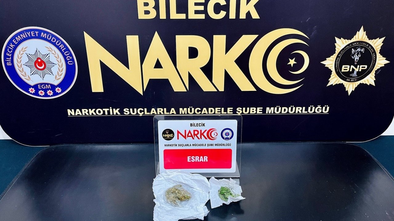 Bilecik’te uyuşturucu operasyonu: 2 şüpheli yakalandı