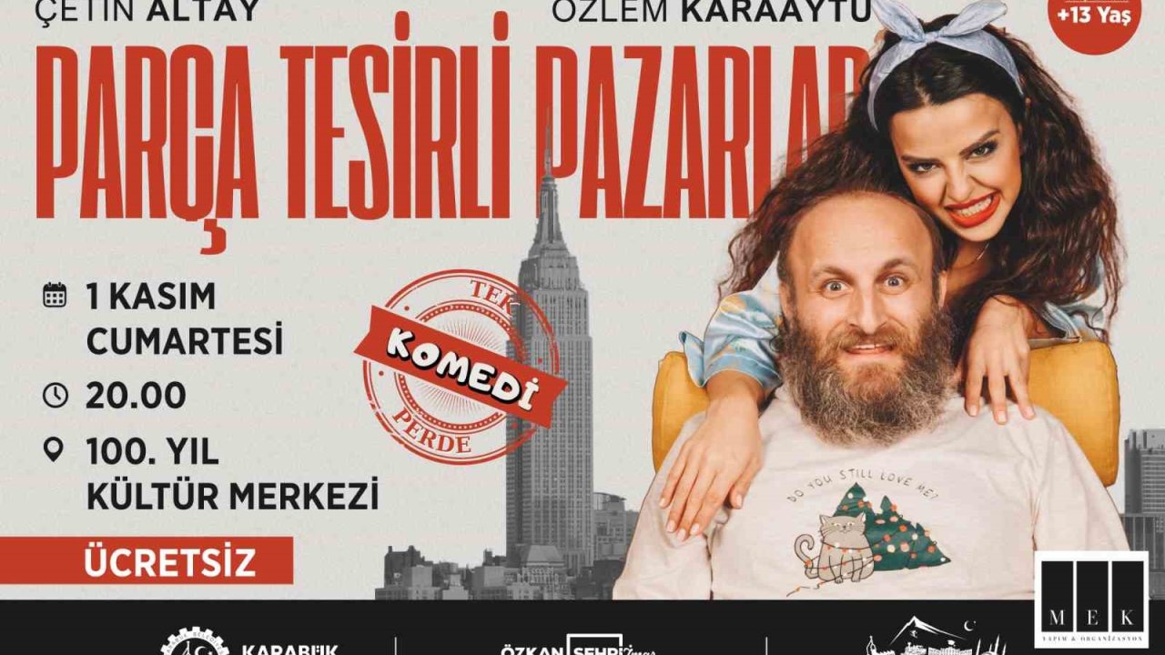 Karabük Belediyesi ünlü oyuncuları tiyatroseverlerle buluşturacak