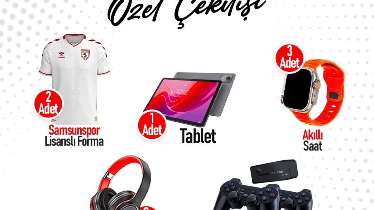 Canik’ten Cumhuriyet Bayramı’na özel hediye çekilişi