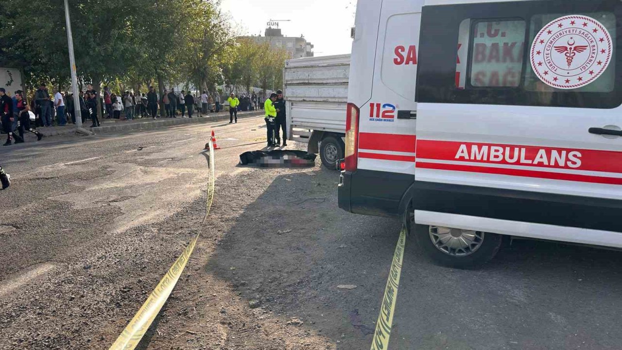 Siverek’te motosiklet sürücüsü hayatını kaybetti