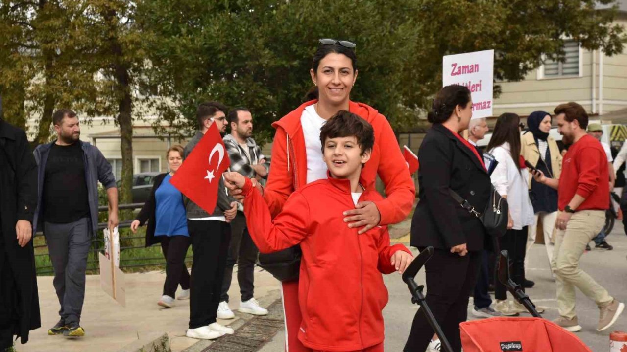 Atakum’da özel öğrencilerle Cumhuriyet’in 102. yılı kutlandı