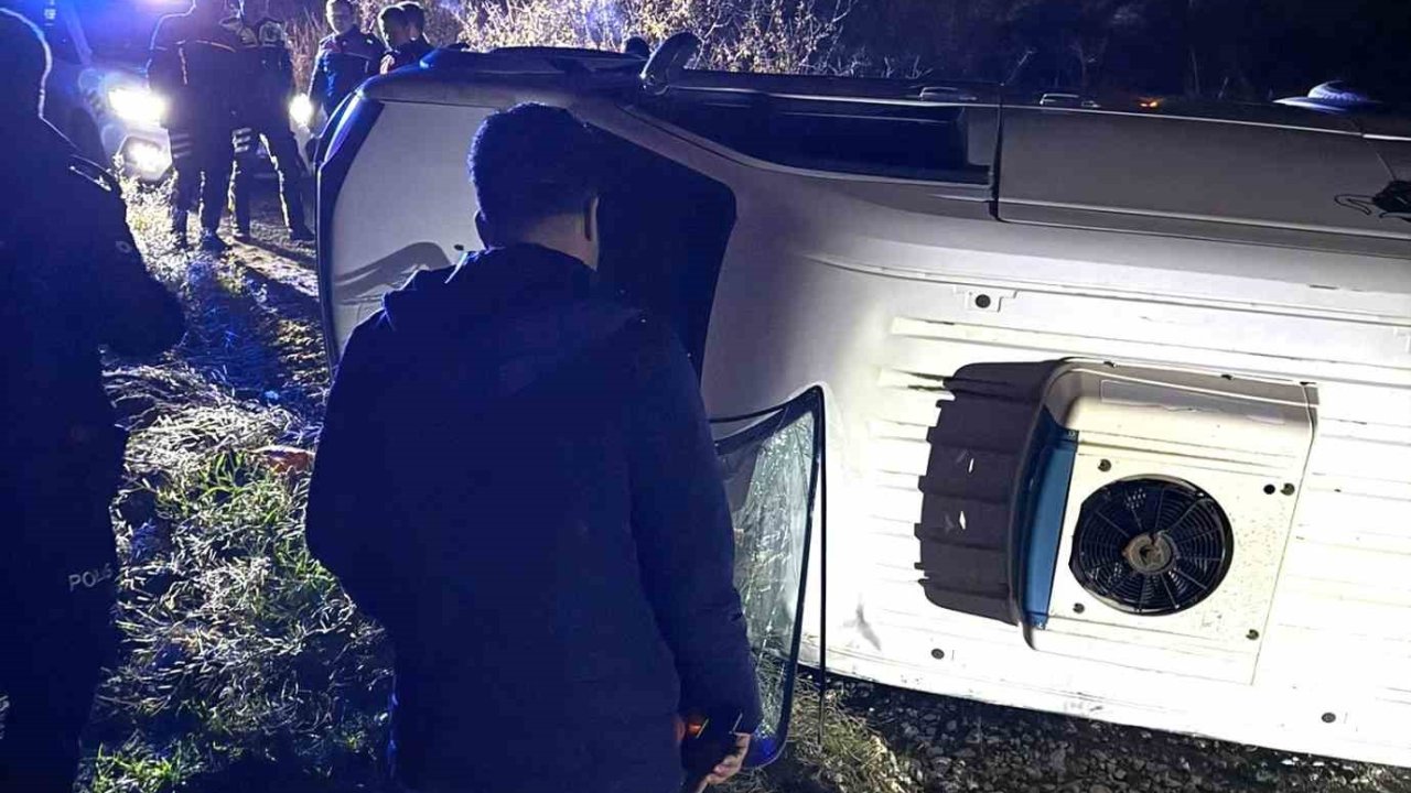 Polisten kaçarken kaza yapınca yakalandı