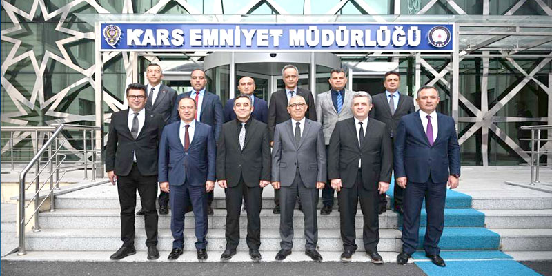 Polis Başmüfettişlerinden Kars Emniyet Müdürlüğü’ne Ziyaret