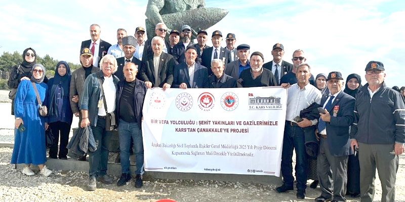 Kars - Çanakkale gezisinin 2. grup programı tamamlandı.
