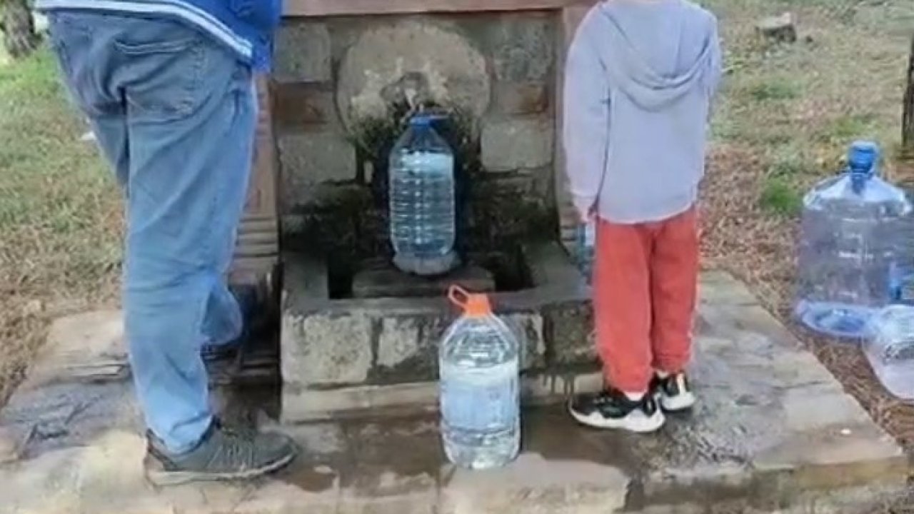Gökçeada yaşanan sel nedeniyle 2 gündür susuz kaldı