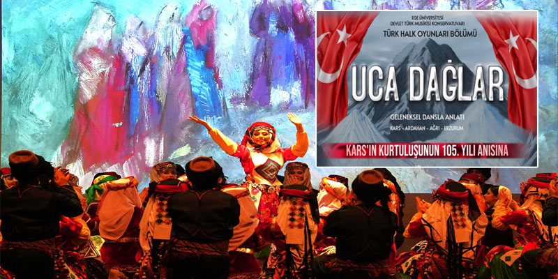 Ege Üniversitesi Devlet Konservatuvarı 90 Kişiyle Kars'a geliyor!