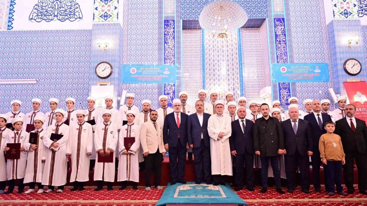 Aydın’da 26 gencin hafızlık gururu