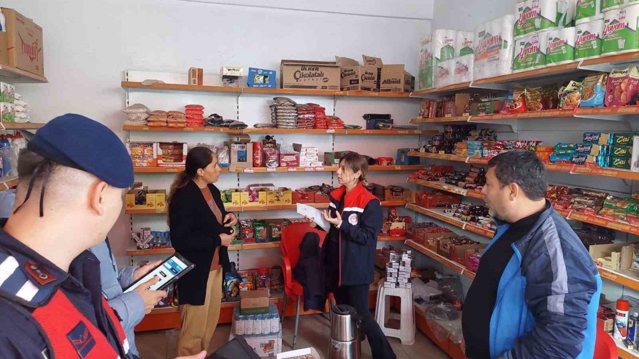Bozdoğan’da güvenli gıda için ekipler sahada