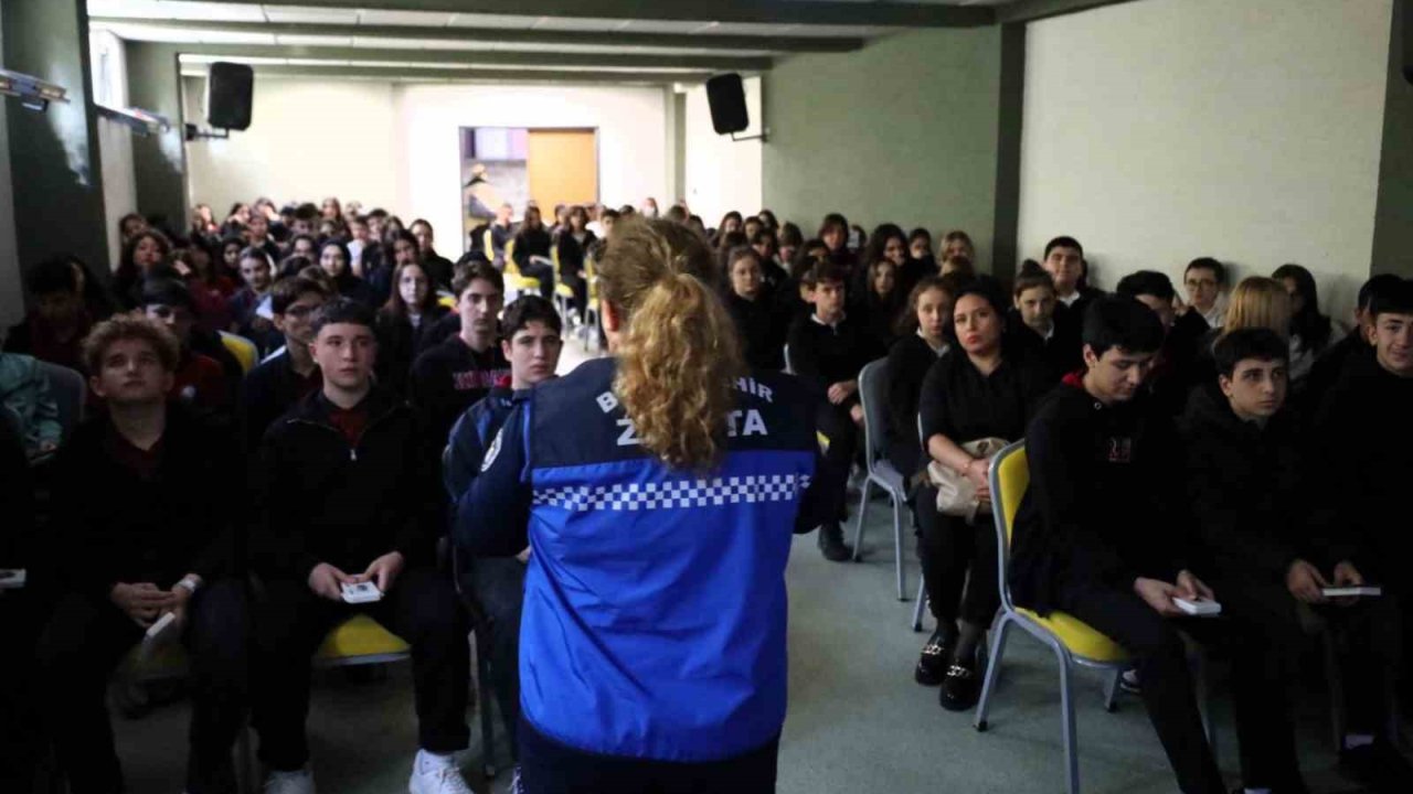 Zabıta ekipleri bu kez eğitim için sahada