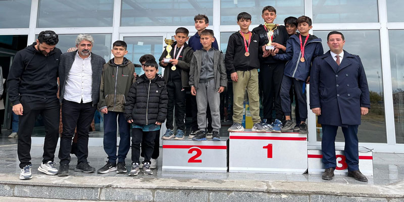 Kars’ta Okul Sporları Kros Seçmeleri Tamamlandı