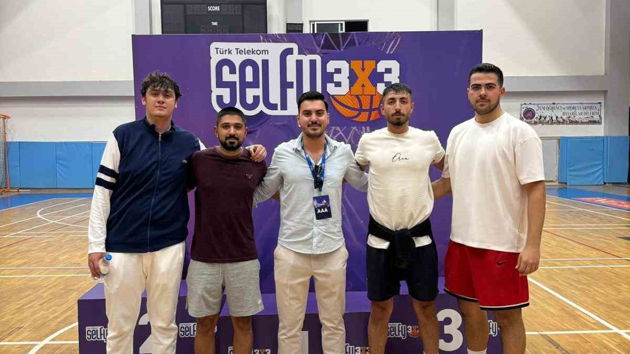 ERÜ, 3x3 turnuvasında Türkiye ikincisi oldu