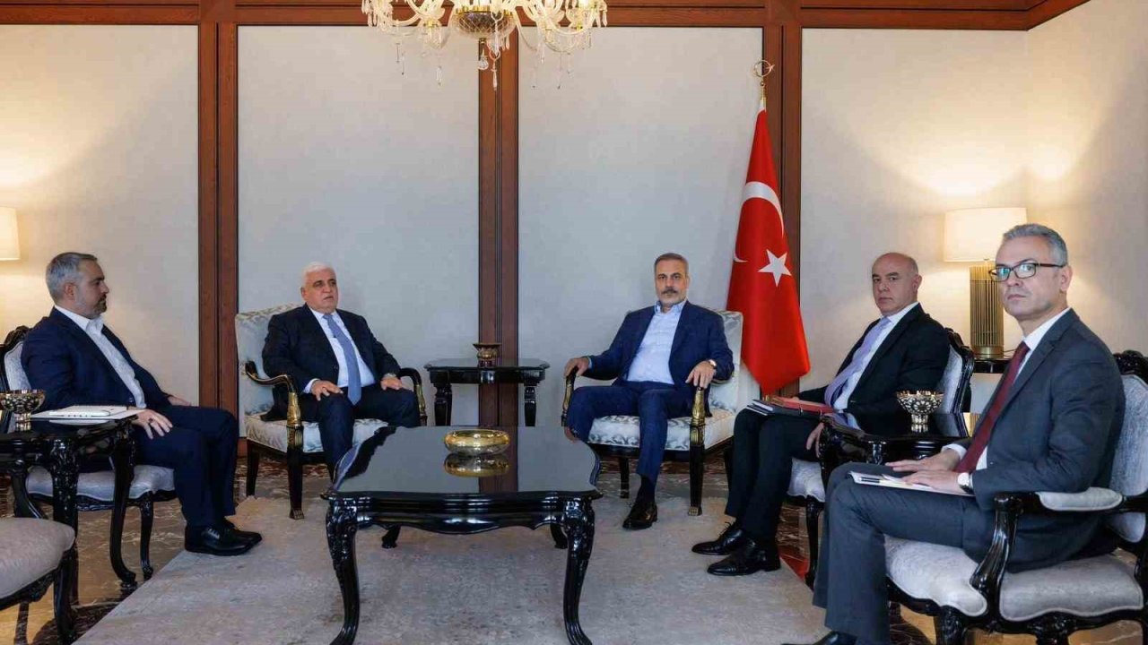 Bakan Fidan, Haşdi Şabi Komisyonu Başkanı el-Feyyad’ı kabul etti