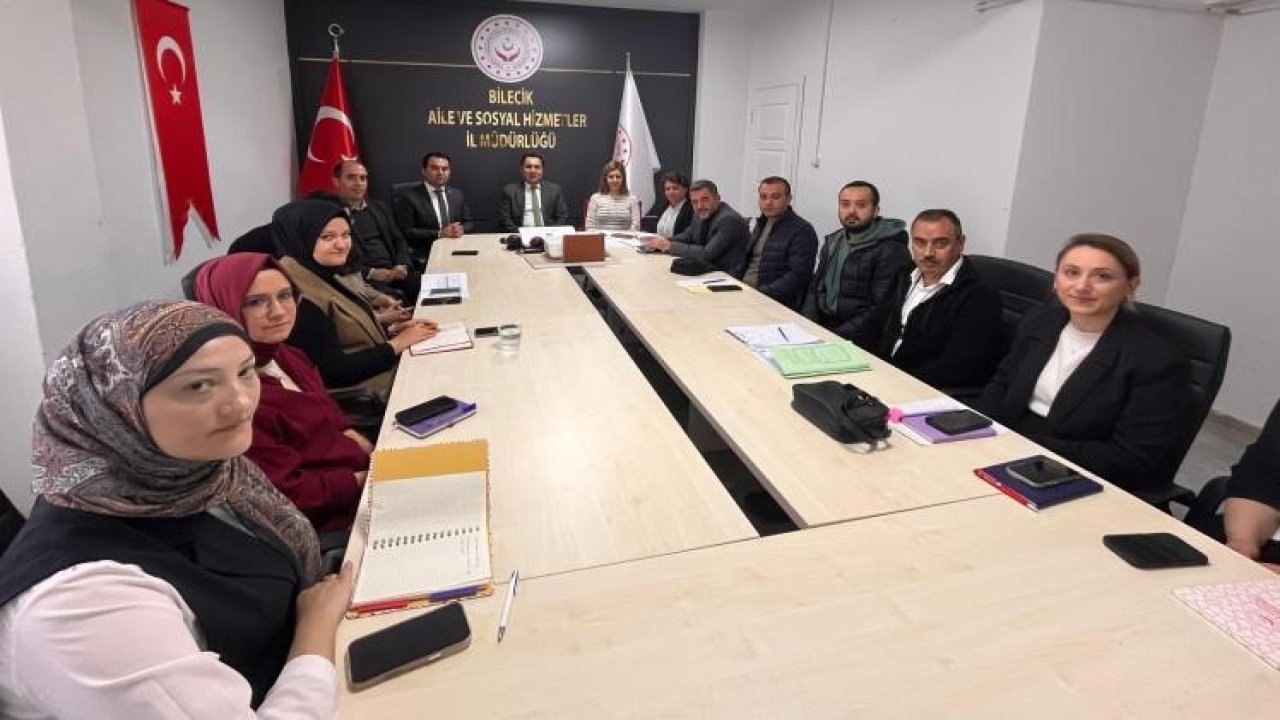 Bilecik’te Sosyal Hizmet Merkezlerinde sorunlar masaya yatırıldı