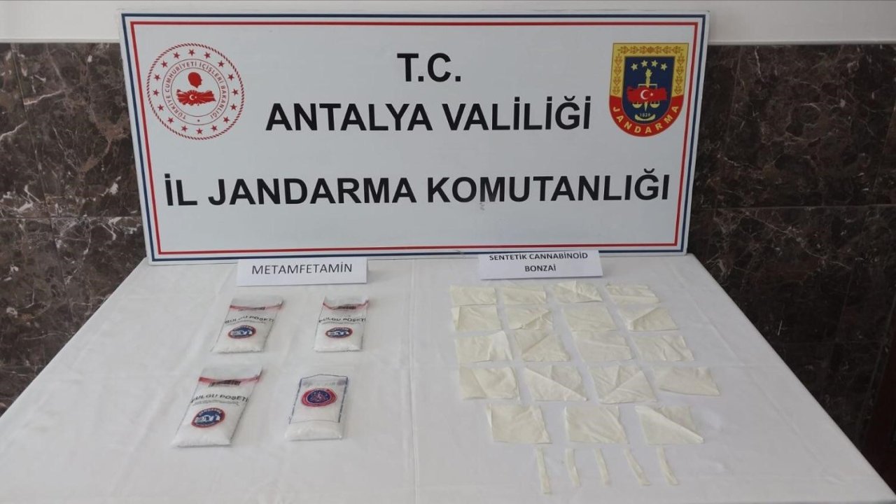 Alanya’da jandarmadan uyuşturucu operasyonu, 1 kişi tutuklandı
