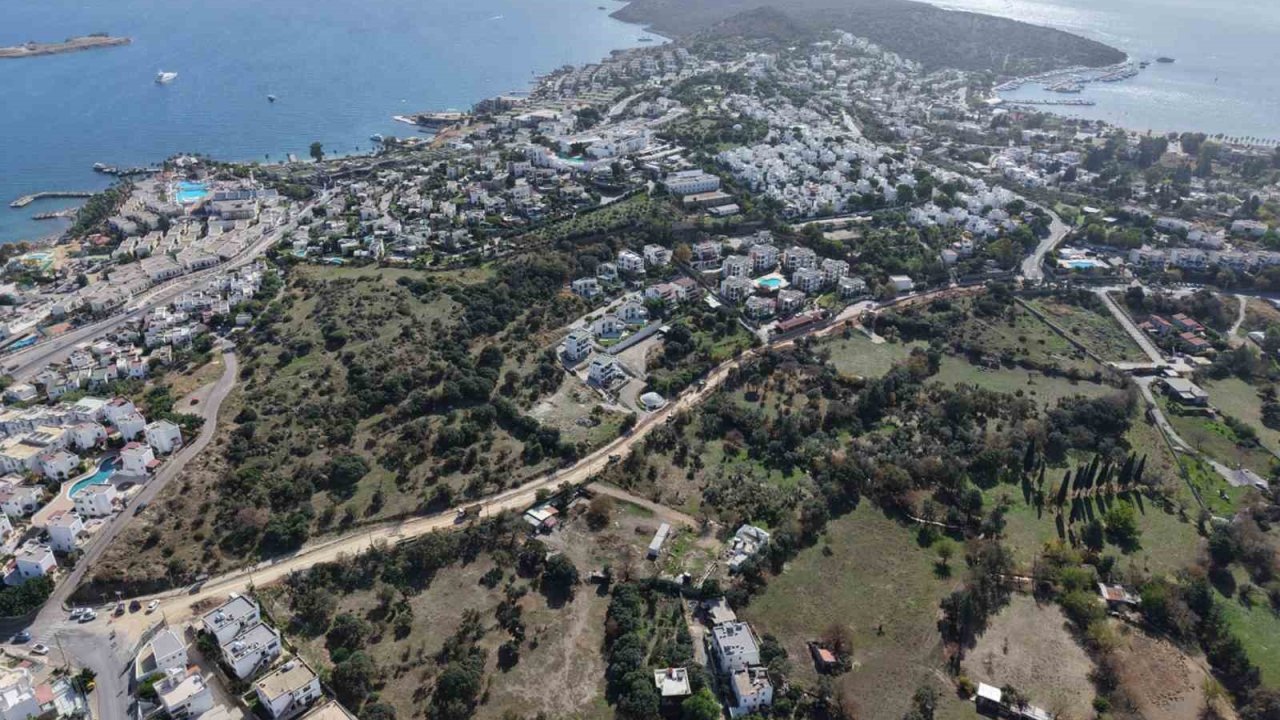 Bodrum Bergamut caddesinde yılların sorunu 3 günde çözüldü