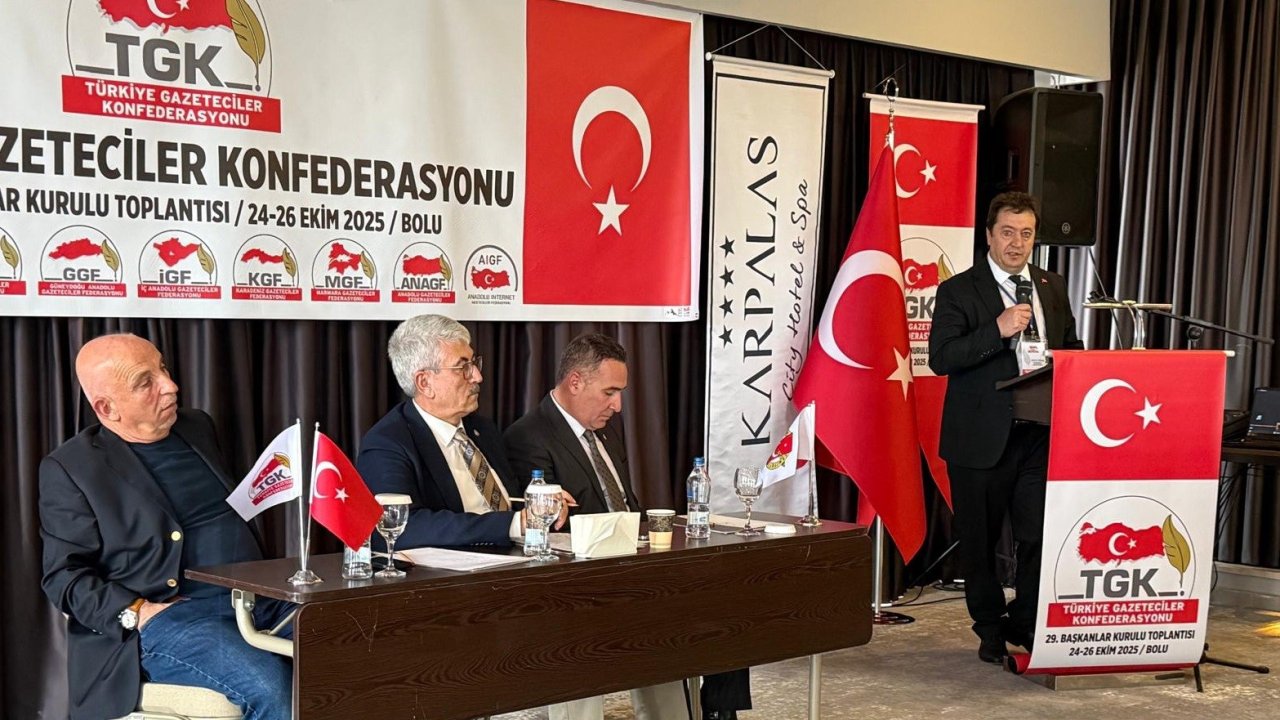 DAGC Başkanı Türkez, TGK Başkanlar Kurulu’nda konuştu