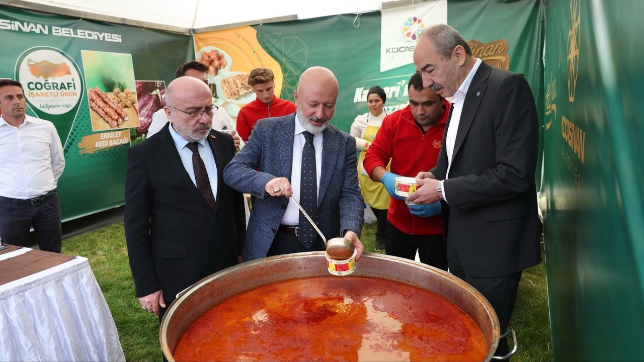 Başkan Çolakbayrakdar: "Kayseri’miz, yöresel lezzetlerin merkezi ve Türkiye’nin gururudur"